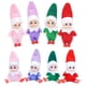 thumbnail image 4 of 1 pieza de muñeco elfo bebé pequeño con brazos y piernas móviles, adornos navideños, juguete para niños, decoraciones para el hogar Xmax, suministros para fiestas, 4 of 5