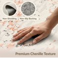 thumbnail image 6 of ODIKA 4'x6' Ivory Multi Abstract Watercolor Splatter Washable Area Rug Contemporary Painterly Brushstroke Pattern Pet Friendly, Non-Shedding for Bedroom, Reading Nook, 6 of 7