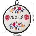 thumbnail image 4 of Tortilla Warmer Pouch | 12 Inch Insulated Pouch - Mexican Food Warmer, Roti Holder, Microwaveable, 4 of 8