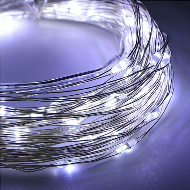 Copper Wire Lights Battery Operated LED Lights parties String Holiday Home Christmas Decoration Lights