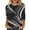 Black, variant on Patlollav Womens Plus Size,Fashion Womens Spring Print Mid-Length Sleeve Round Neck Casual Tee Tops