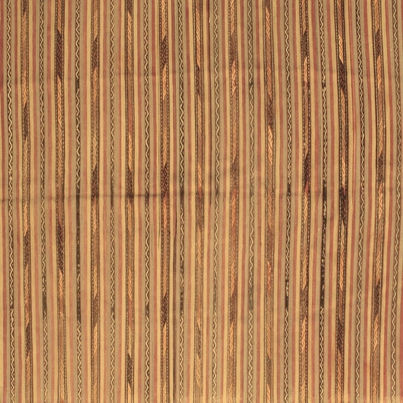 Ahgly Company Indoor Square Southwestern Brown Country Area Rugs, 8' Square