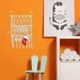 thumbnail image 4 of Organizador colgante para juguetes de peluche, hamaca para colgar en la pared, red multifuncional de madera para libros, peluches, juguetes, decoración infantil, 4 of 7