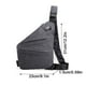 thumbnail image 2 of Bolso bandolera de viaje unisex YMDZ, negro, 2 of 8