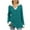 Green Stylish Patchwork Sweatshirts, variant on UTSJKR Women's Stylish Patchwork Sweatshirts Long Sleeve Tunic Tops 2024 Fashion Pit Striped Color V Neck Lapel Blouses Pullover Ribbed Knit Loose Fit Sweatshirts Khaki S