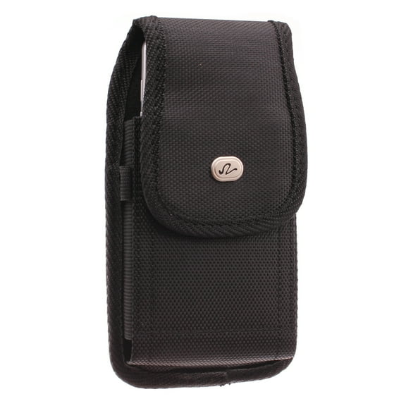 Case Belt Clip for iPhone 14 Pro Max/Plus - Rugged Holster Canvas Cover Pouch Carry