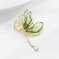 thumbnail image 6 of fenteer Butterfly Brooch Pin Alloy Rhinestone Brooch Pin for Ladies Birthday Wedding, 6 of 8