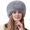 Gray, variant on Women's Faux Hat for Winter Warm Plush Fuzzy Cossack Russian Style Hat Warm Fuzzy Bucket Hat for Winter