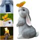 thumbnail image 1 of Estatua Conejito Solar Rabbit Garden Statue Figura para El Patio Jardín (a), 1 of 9