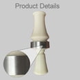 thumbnail image 6 of QSTDGVPW Acrylic Duck Call Whistle Mini Bird Whistle Caller Goose Decoy Outdoor Accessory Beige, 6 of 7