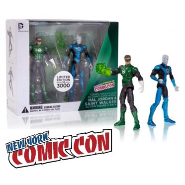 DC Comics 3 3/4" Green Lantern Action Figures Hal Jordan & Saint Walker