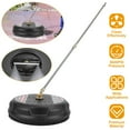 thumbnail image 6 of 15" High Pressure Flat Washer Surface Cleaner TeqHome Stainless Steel Power Washer Surface Washer 4000 PSI for Driveway Sidewalk Patio, 6 of 14