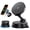 Black, variant on Magnetic Car Phone Holder, 360° Adjustable Dashboard & Windshield Mount, Strong Suction Cell Phone Car Mount 15W Wireless Charger Compatible with iPhone 17 - 12 Series, Black