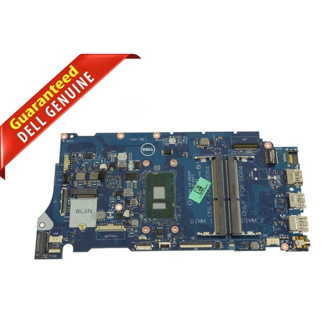 Dell Vostro 15 5568 Motherboard, Intel Core i3-6006U 2GHz, Intel Graphics, Y7Y9H Used