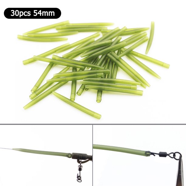 30 piezas de accesorios de pesca de carpa, mangas antienredos, punta de aparejo, gancho alineador de tubos Tmvgtek Para estrenar
