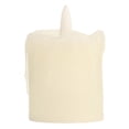 thumbnail image 6 of KUKIDSVO Flameless LED Battery Operated Ivory Pillar Candle, Flickering Realistic Moving Flame, 1.97x1.97in Luminous Real Wax Indoor Home Decor(C), 6 of 7