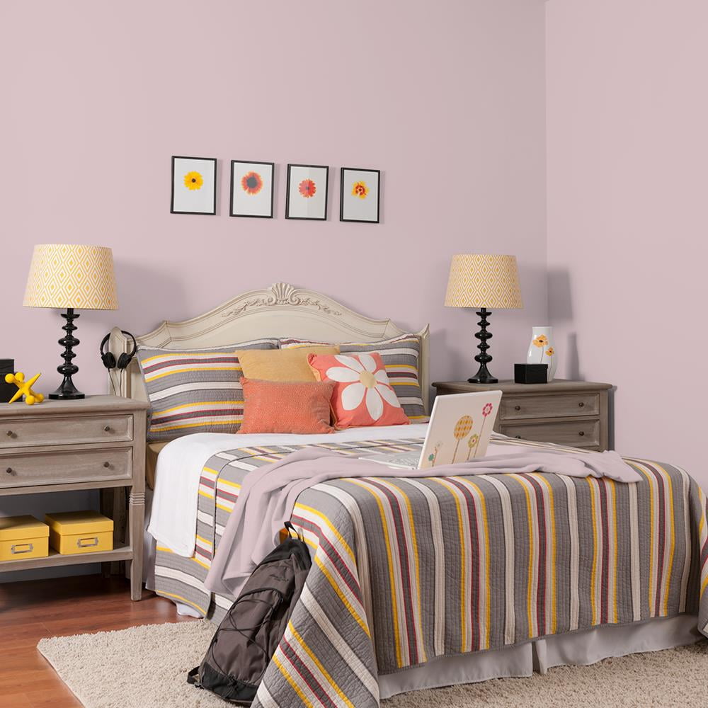ColorPlace Ultra Interior Paint And Primer, Winter Mauve,1 Gallon, Satin