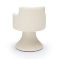 thumbnail image 4 of Jeffree Cream Performance Boucle Swivel Dining Chair, 4 of 4