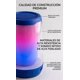 thumbnail image 5 of Bocina Inalámbrica Portátil 360 con Luz LED y Micrófono Integrado Azul, 5 of 6