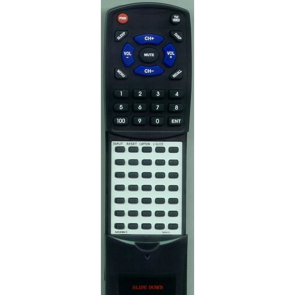 Replacement Remote for SANYO 645 065 6910, RT6450656910, FXTG, DS19204, DS20205, DS20425M, DS24205, DS27214, DS20424A, DS20425, DS25204, DS20424, DS1