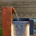 thumbnail image 3 of Smart Big-Sized Outdoor Waterfall Fountain - Outdoor Garden Water Feature with Zen Water Falls for Outside Garden & Home/Office Use (Classic A), 3 of 8