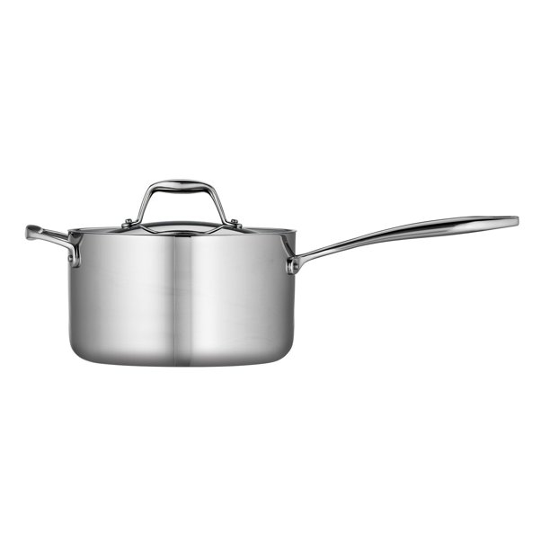 Tramontina Gourmet TriPly Clad Covered Sauce Pan