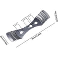 thumbnail image 3 of Porta mecha de vela de acero inoxidable, tamaño ideal para contenedores, de alta calidad y duradero, fácil de operar con un diseño de 3 orificios, que garantiza que el núcleo de la vela se mantenga, 3 of 5