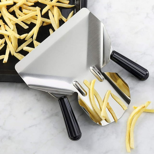 Homoyoyo Cuillère à Maïs Soufflé en Acier Inoxydable Utilitaire de Cuisine Adultes 1Ensemble