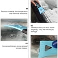 thumbnail image 3 of PEACNNG Plastic Refrigerator Ice Shovel Ice Scraper Shovel Snow Ice Remover Scoop Freezer Shovel Defroster Cleaning Freezer Frost Shovel Fridge Cleaning Tool 2pcs, 3 of 5
