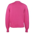thumbnail image 4 of CEHVOM Chandail Polyvalent pour Femme à Col à Revers Uni, Coupe Ample, Mode Décontractée, Liquidation, 4 of 4