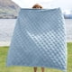 thumbnail image 2 of Manta de cama, azul marino, supersuave, 130 x 180 cm, 2 of 7