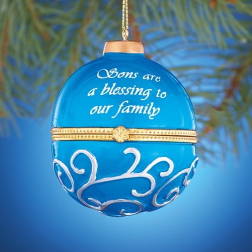 Holiday Sentiment Trinket OrnamentsSon