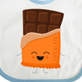 thumbnail image 4 of Inktastic Cute Kawaii Chocolate Candy Bar Boys or Girls Baby Bib, 4 of 4