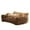 Coffee, variant on Yajisi Cat Couch Bed Fluffy Sofa Bed for Small Medium Large Pets Pink L 17 inches