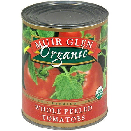 Muir Glen Organic Whole Peeled Tomatoes, 28 oz (Pack of (Best Tomatoes For Canning Whole)