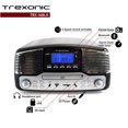 thumbnail image 2 of Tocadiscos Trexonic Retro Bluetooth con Reproductor de CD y 3 Velocidades, 2 of 8