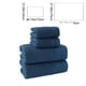 thumbnail image 3 of Juego de 2 toallas de algodón y 2 toallas de baño de cuatro piezas, cómodas, absorbentes y gruesas., 3 of 5