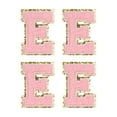 thumbnail image 1 of Parches de Letra Chenille Rosa Unique Bargains 3.1 Pulgadas para Ropa Zapatos Sombreros Mochilas, 1 of 5