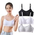 thumbnail image 1 of Strapless Bandeau Bra Flex Fit Seamless Wireless Light Pull-On Design Girls Strapless Bras 10-16 Years, 1 of 3