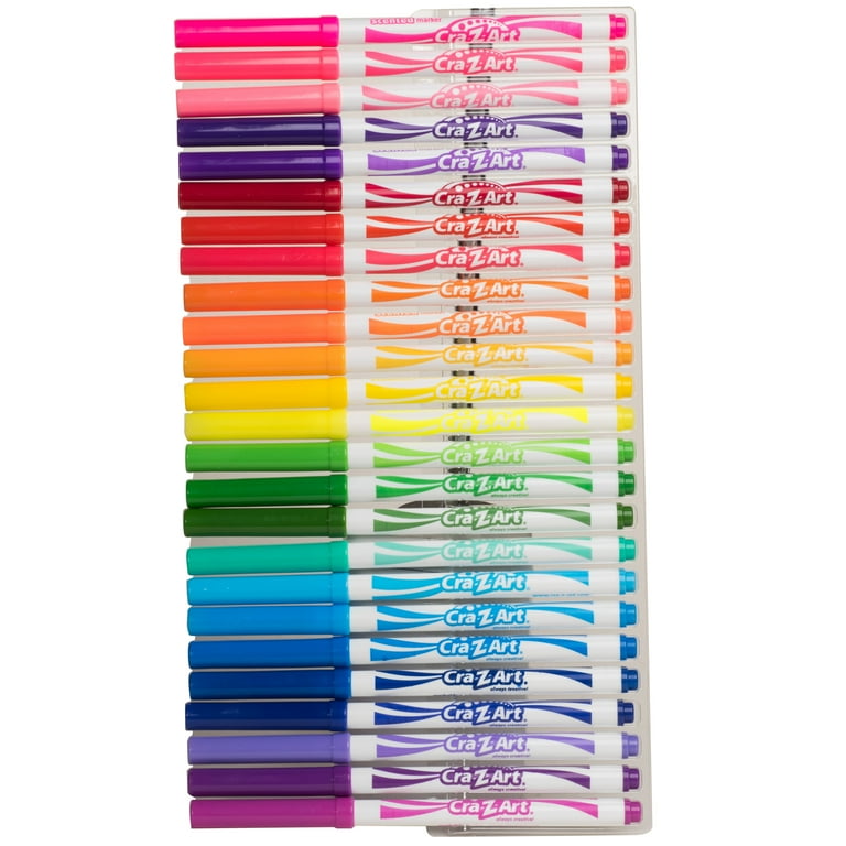 Larose Industries Washable Markers Set 50 Colors Including 12