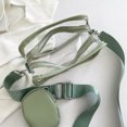 thumbnail image 2 of Bolso bandolera de PVC transparente Love Fashion Shoulder Bag con bolso pequeño (verde), 2 of 8