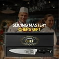 thumbnail image 4 of BEST CHEF Engraved Kitchen Knife Gift, Ideal Dad Mom Father Mother Birthday, Premium 8", 4 of 8