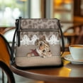 thumbnail image 3 of Kuiaobaty Cheetah Leopard Print Crossbody Bag for Women Trendy, Roomy Multi Pockets Vegan Leather Shoulder Handbag Crossbody, Casual Travel Hobo Purse with Adjustable Strap, 3 of 7