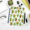thumbnail image 6 of FMSHPON Cactus Clipboard Hardboard Wood Nursing Clip Board and Pull for Standard A4 Letter 13x9 inches, 6 of 7