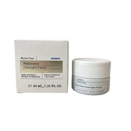 Korres White Pine Restorative Overnight Facial 40ml 1.35 fl oz