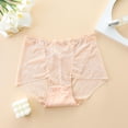 thumbnail image 2 of Swuxness Women's Seamless High Waisted Brief Solid Color Soft Breathable Crotch Comfortable Plus Size Panties, 2 of 4