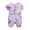 Pink, variant on Odeerbi 2025 Toddler Baby Boys Girls Cute Cartoon Animal Pattern Short Sleeve Double Zipper Romper Jumpsuit