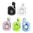 thumbnail image 4 of Auriculares inalámbricos Auriculares digitales transparentes 5.3 compatibles con Bluetooth (negro), 4 of 7