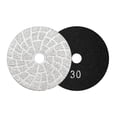 thumbnail image 2 of SHDIATOOL 4 Inch Diamond Grinding Pads for Concrete Granite Marble Stone Pack of 2 Grit 30 Dry Wet Polishing Shaping Beveling Smoothing Rough Surfaces, 2 of 4