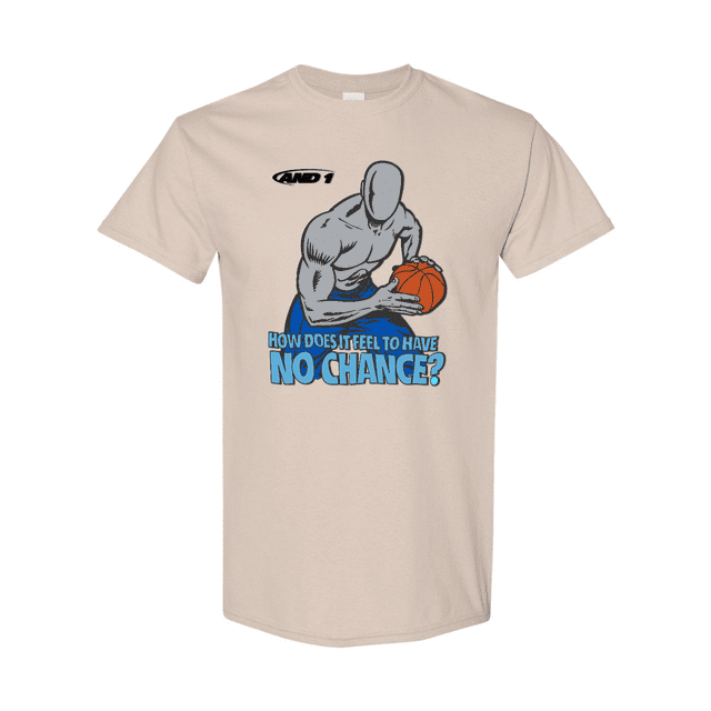 Et un T-Shirt Unisexe Rétro de Sport de Rue Sans Chance de Basketball V60736, jusqu'à la Taille 5TG